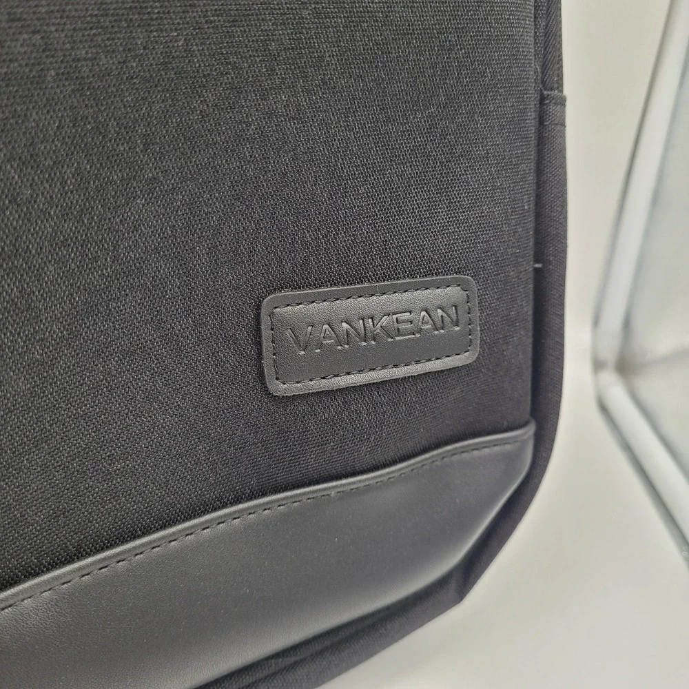 VANKEAN Rolling Laptop Bag – 17.3 Inch – Black Travel Work Business Case